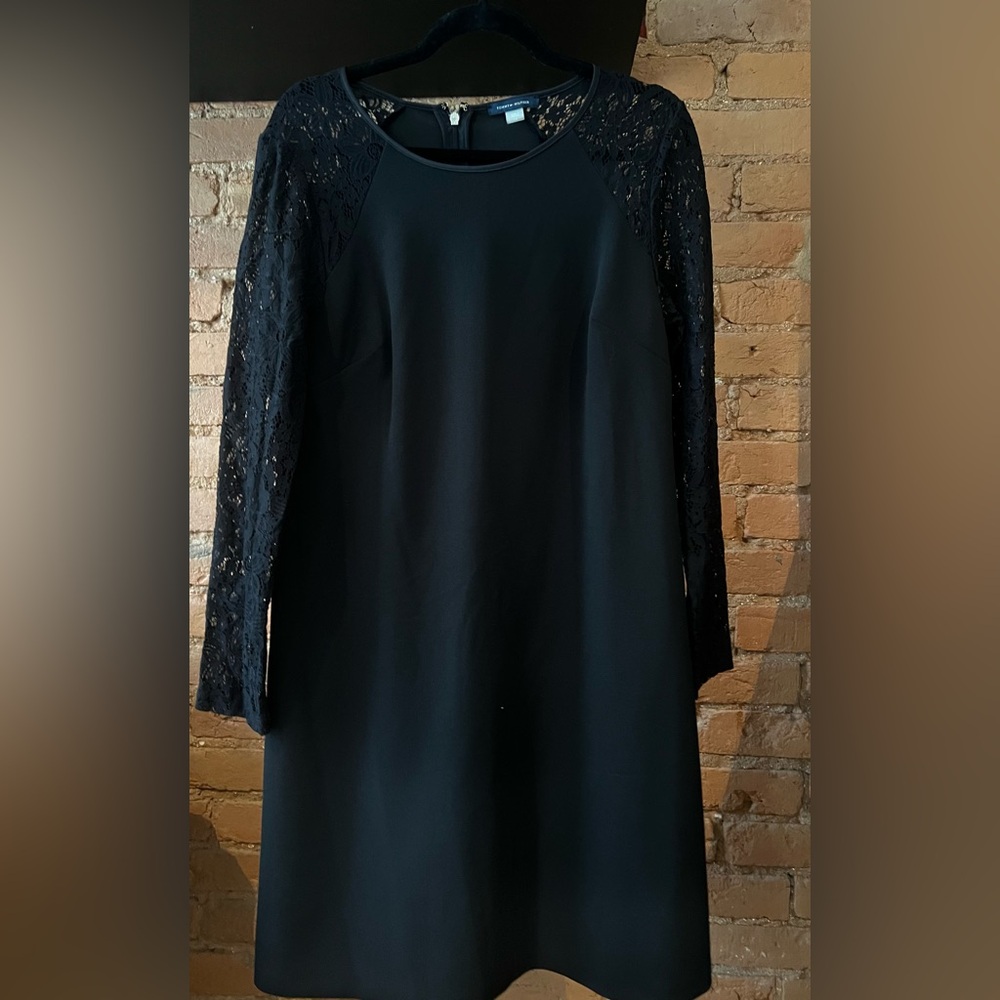 Tommy Hilfiger Lace Arm Dress - Size 14
